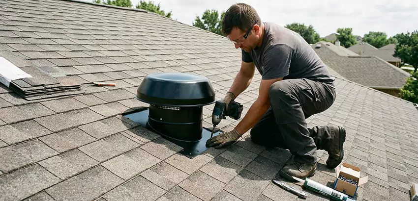 Roof Vent Fan Installation in Hartselle