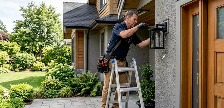 Outdoor and Exterior Light Fixture Installation in Hartselle