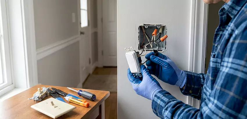 Motion Sensor Light Switch Replacement in Hartselle