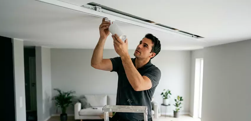 Recessed Track Lighting Installation in Hartselle