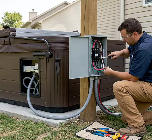 Professional Hot Tub Electrical Installation: Your Local Spa Wiring Team in Hartselle, AL